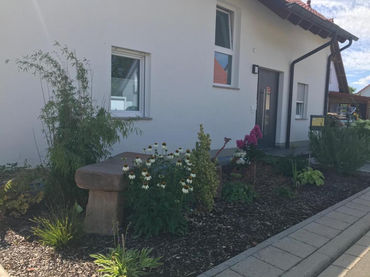 Ferienwohnung „Anhaide“ Woerth am Rhein Dış mekan fotoğraf